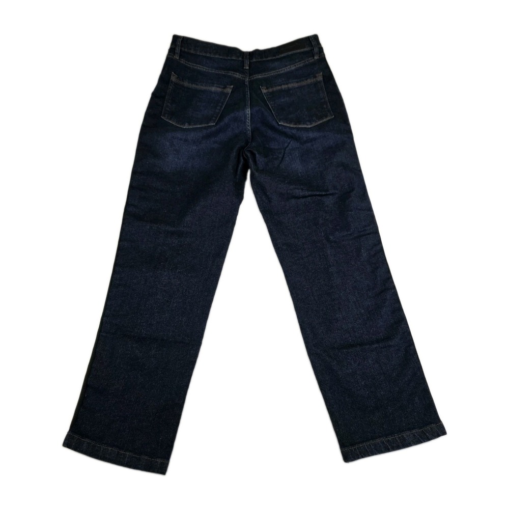 Karl Lagerfeld Paris Jeans Womens Size 10 Black Logo Tape Side Stripe L1TK2258 - Picture 4 of 9